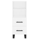 vidaXL fehér szerelt fa magasszekrény 34,5x34x180 cm