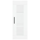 vidaXL fehér szerelt fa magasszekrény 34,5x34x180 cm