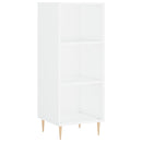 vidaXL fehér szerelt fa magasszekrény 34,5x34x180 cm