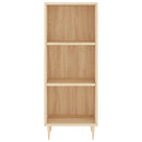 vidaXL sonoma tölgy szerelt fa magasszekrény 34,5x34x180 cm