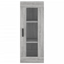 vidaXL szürke sonoma szerelt fa magasszekrény 34,5 x 34 x 180 cm