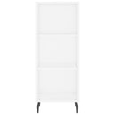 vidaXL fehér szerelt fa magasszekrény 34,5x34x180 cm