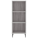 vidaXL szürke sonoma szerelt fa magasszekrény 34,5 x 34 x 180 cm
