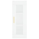 vidaXL fehér szerelt fa magasszekrény 34,5x34x180 cm