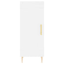 vidaXL fehér szerelt fa magasszekrény 34,5x34x180 cm
