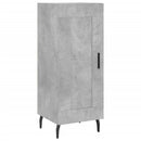 vidaXL betonszürke szerelt fa magasszekrény 34,5x34x180 cm