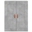 vidaXL betonszürke szerelt fa magasszekrény 69,5 x 34 x 180 cm