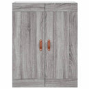 vidaXL szürke sonoma szerelt fa magasszekrény 69,5 x 34 x 180 cm