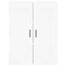 vidaXL fehér szerelt fa magasszekrény 69,5 x 34 x 180 cm