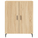 vidaXL sonoma tölgy szerelt fa magasszekrény 69,5 x 34 x 180 cm