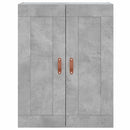 vidaXL betonszürke szerelt fa magasszekrény 69,5 x 34 x 180 cm