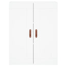 vidaXL fehér szerelt fa magasszekrény 69,5 x 34 x 180 cm