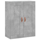 vidaXL betonszürke szerelt fa magasszekrény 69,5 x 34 x 180 cm