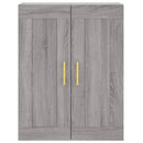 vidaXL szürke sonoma szerelt fa magasszekrény 69,5 x 34 x 180 cm