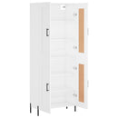 vidaXL fehér szerelt fa magasszekrény 69,5 x 34 x 180 cm