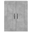 vidaXL betonszürke szerelt fa magasszekrény 69,5 x 34 x 180 cm