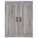 vidaXL szürke sonoma szerelt fa magasszekrény 69,5 x 34 x 180 cm