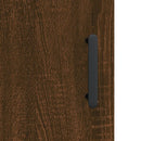 vidaXL barna tölgy színű szerelt fa magasszekrény 69,5 x 34 x 180 cm