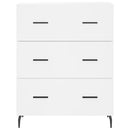 vidaXL fehér szerelt fa magasszekrény 69,5 x 34 x 180 cm