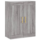 vidaXL szürke sonoma szerelt fa magasszekrény 69,5 x 34 x 180 cm