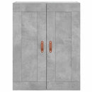 vidaXL betonszürke szerelt fa magasszekrény 69,5 x 34 x 180 cm