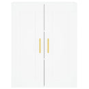 vidaXL fehér szerelt fa magasszekrény 69,5 x 34 x 180 cm