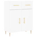 vidaXL fehér szerelt fa magasszekrény 69,5 x 34 x 180 cm