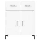 vidaXL fehér szerelt fa magasszekrény 69,5 x 34 x 180 cm