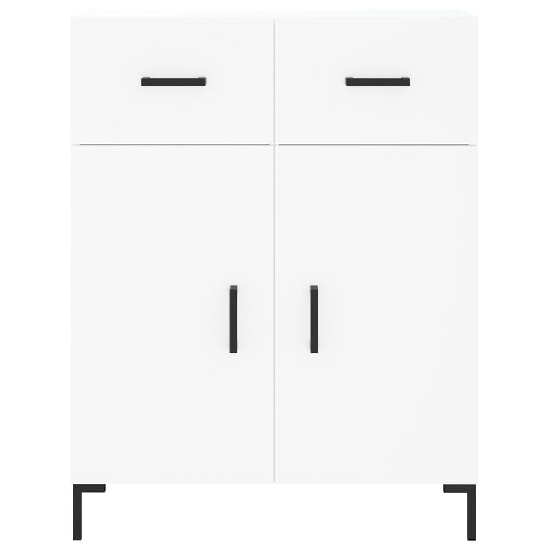 vidaXL fehér szerelt fa magasszekrény 69,5 x 34 x 180 cm