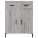 vidaXL szürke sonoma szerelt fa magasszekrény 69,5 x 34 x 180 cm