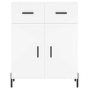 vidaXL fehér szerelt fa magasszekrény 69,5 x 34 x 180 cm