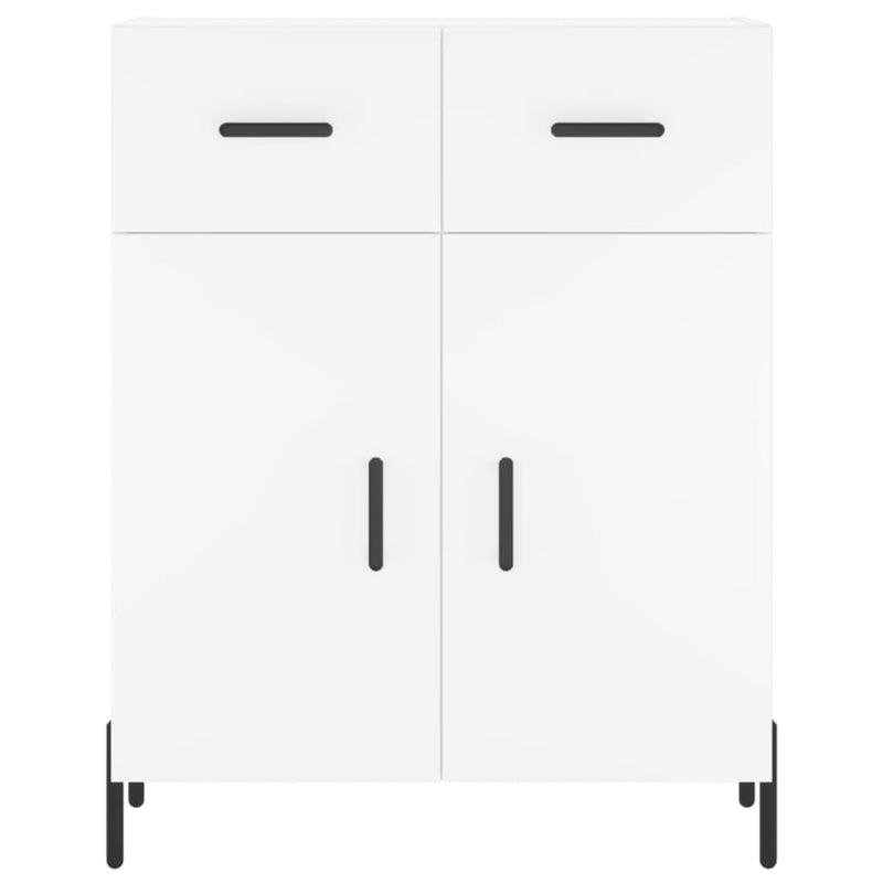 vidaXL fehér szerelt fa magasszekrény 69,5 x 34 x 180 cm