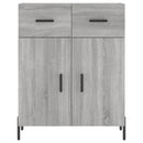 vidaXL szürke sonoma szerelt fa magasszekrény 69,5 x 34 x 180 cm