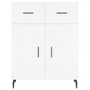 vidaXL fehér szerelt fa magasszekrény 69,5 x 34 x 180 cm