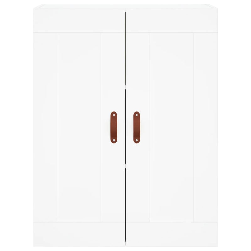 vidaXL fehér szerelt fa magasszekrény 69,5 x 34 x 180 cm