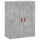 vidaXL betonszürke szerelt fa magasszekrény 69,5 x 34 x 180 cm
