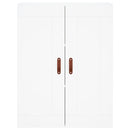 vidaXL fehér szerelt fa magasszekrény 69,5 x 34 x 180 cm