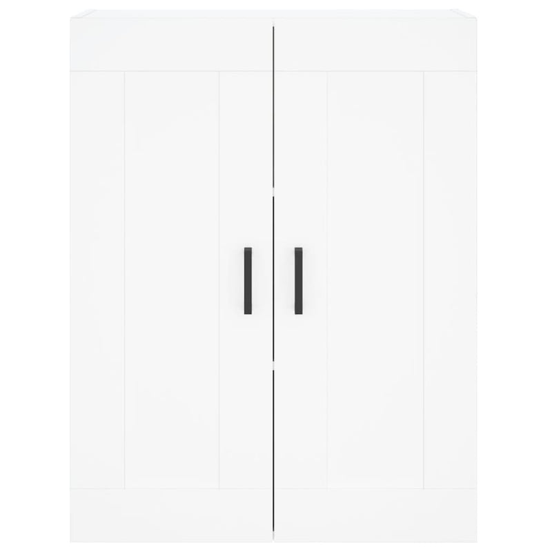 vidaXL fehér szerelt fa magasszekrény 69,5 x 34 x 180 cm