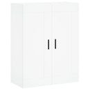 vidaXL fehér szerelt fa magasszekrény 69,5 x 34 x 180 cm