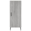 vidaXL szürke sonoma szerelt fa magasszekrény 34,5 x 34 x 180 cm