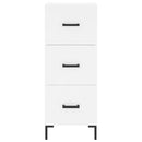 vidaXL fehér szerelt fa magasszekrény 34,5x34x180 cm