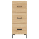 vidaXL sonoma tölgy szerelt fa magasszekrény 34,5x34x180 cm