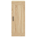 vidaXL sonoma tölgy szerelt fa magasszekrény 34,5x34x180 cm