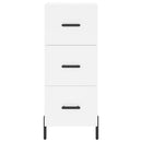 vidaXL fehér szerelt fa magasszekrény 34,5x34x180 cm