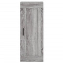 vidaXL szürke sonoma szerelt fa magasszekrény 34,5 x 34 x 180 cm