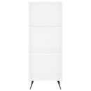vidaXL fehér szerelt fa magasszekrény 34,5x34x180 cm
