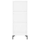 vidaXL fehér szerelt fa magasszekrény 34,5x34x180 cm