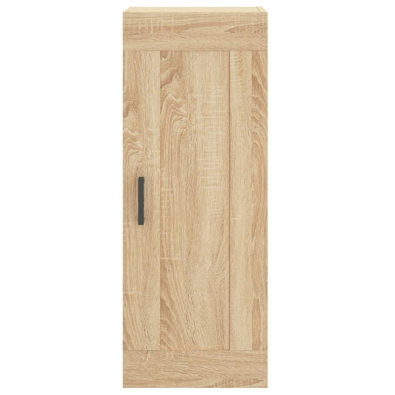 vidaXL sonoma tölgy szerelt fa magasszekrény 34,5x34x180 cm