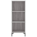vidaXL szürke sonoma szerelt fa magasszekrény 34,5 x 34 x 180 cm