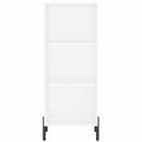 vidaXL fehér szerelt fa magasszekrény 34,5x34x180 cm